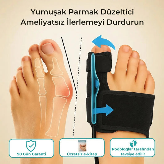 Pedigrip Ayak Baş Parmak Bunyon Koruyucu
